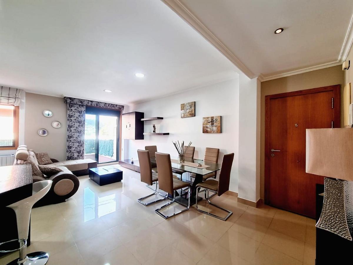 Apartamento Con Terraza Y Piscina Рибейра Экстерьер фото