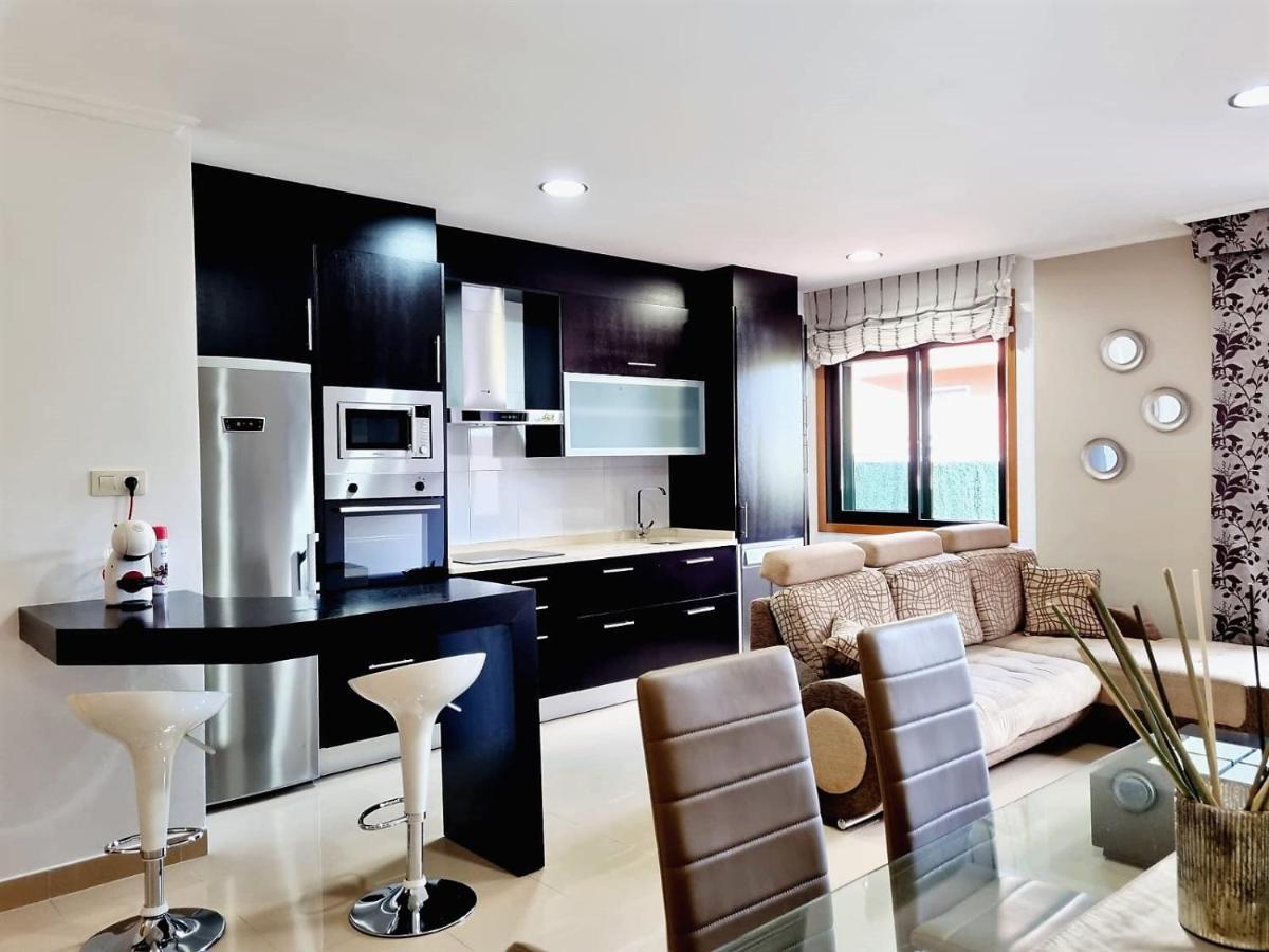 Apartamento Con Terraza Y Piscina Рибейра Экстерьер фото